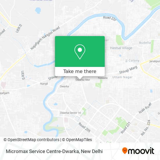 Micromax Service Centre-Dwarka map