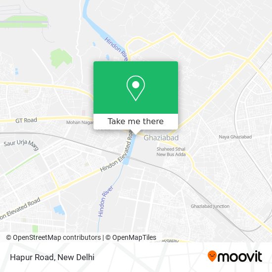 Hapur Road map