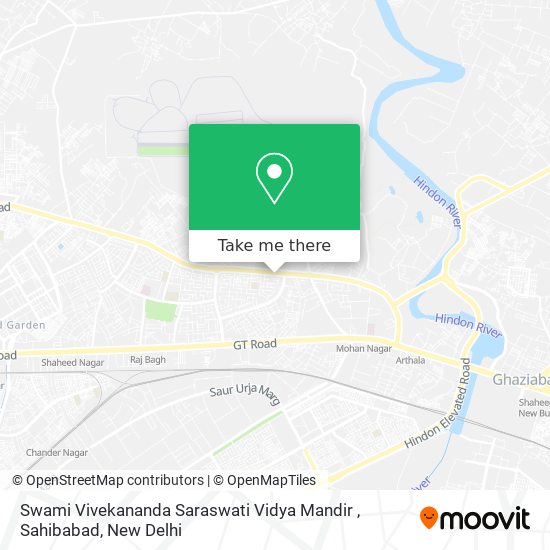 Swami Vivekananda Saraswati Vidya Mandir , Sahibabad map
