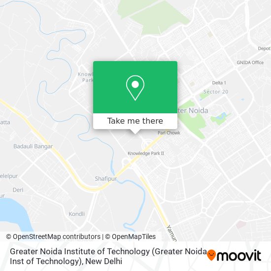 Greater Noida Institute of Technology map