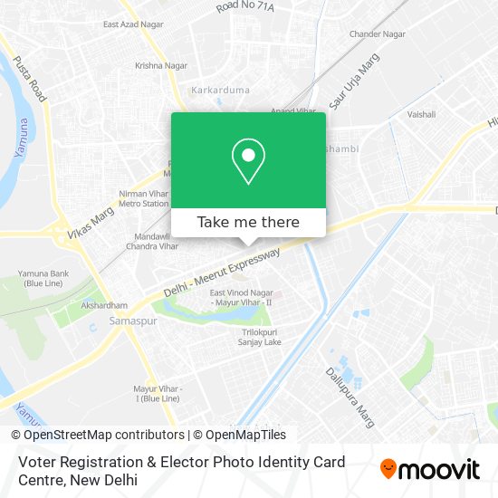 Voter Registration & Elector Photo Identity Card Centre map