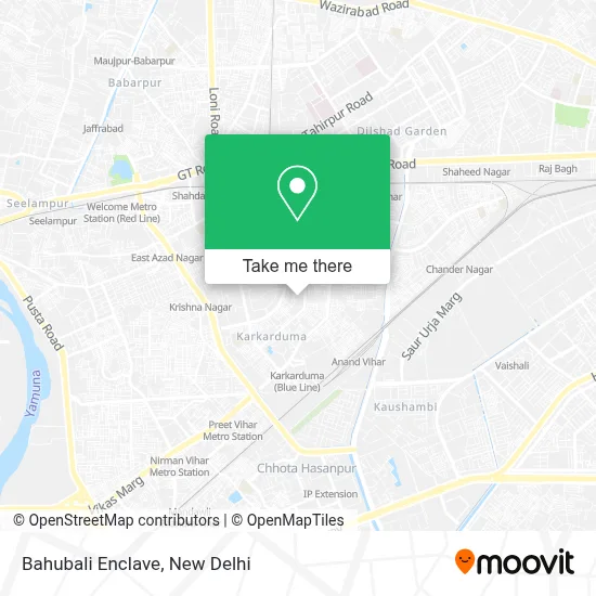 Bahubali Enclave map