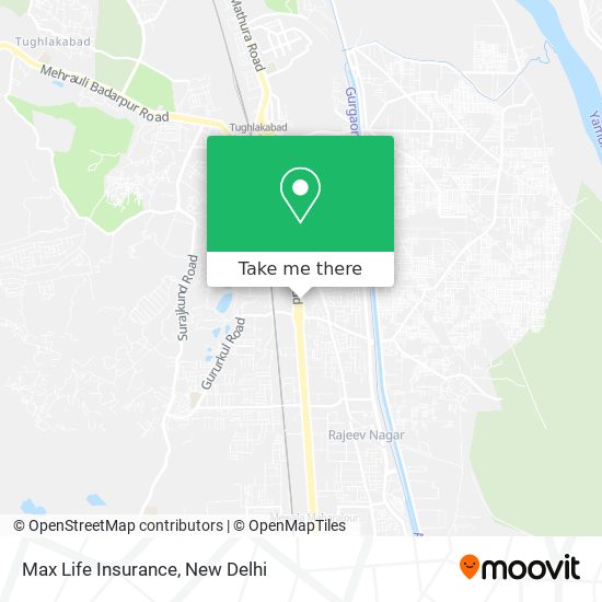 Max Life Insurance map