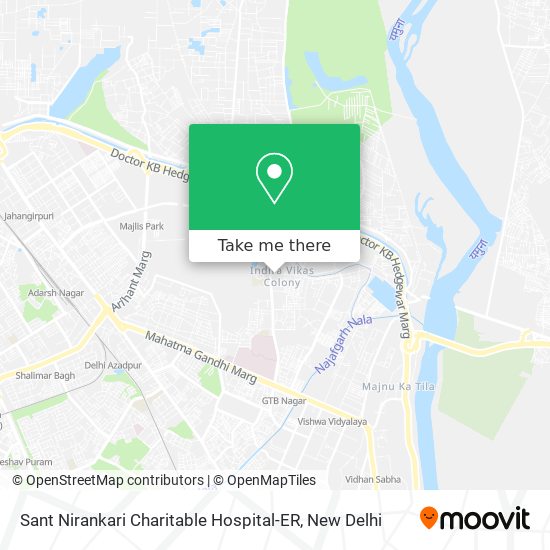 Sant Nirankari Charitable Hospital-ER map
