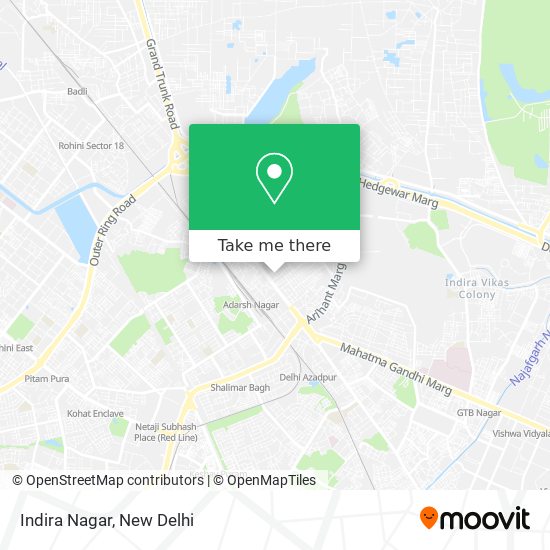 Indira Nagar map