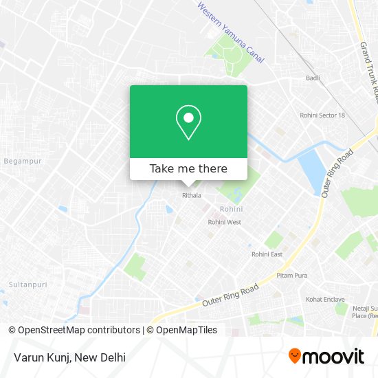 Varun Kunj map