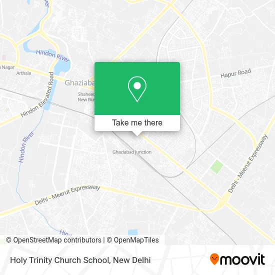 Holy Trinity Church School map