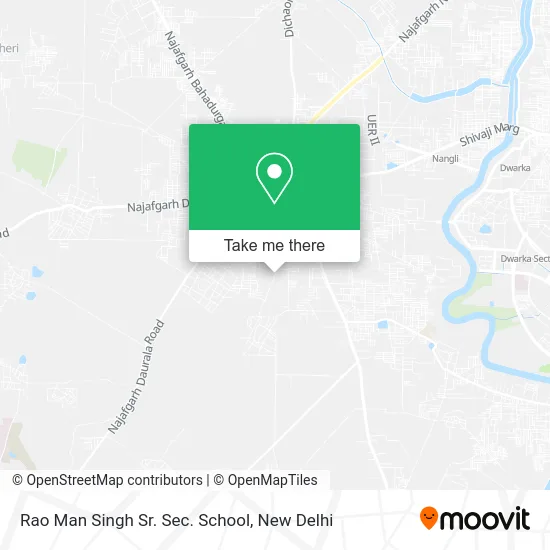 Rao Man Singh Sr. Sec. School map