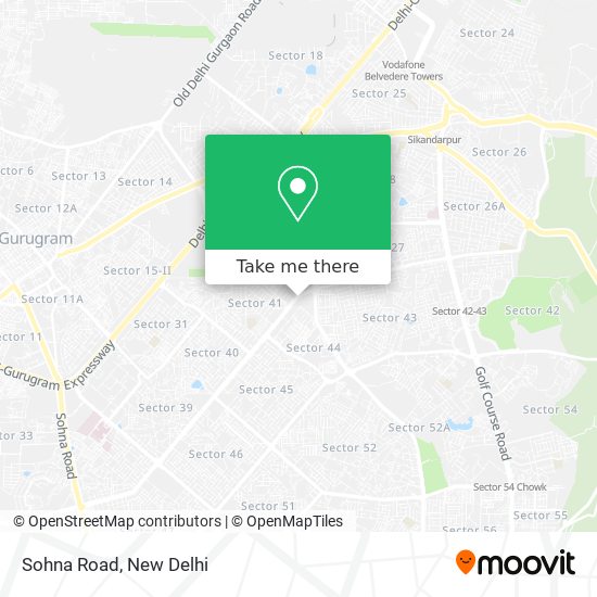 Sohna Road map