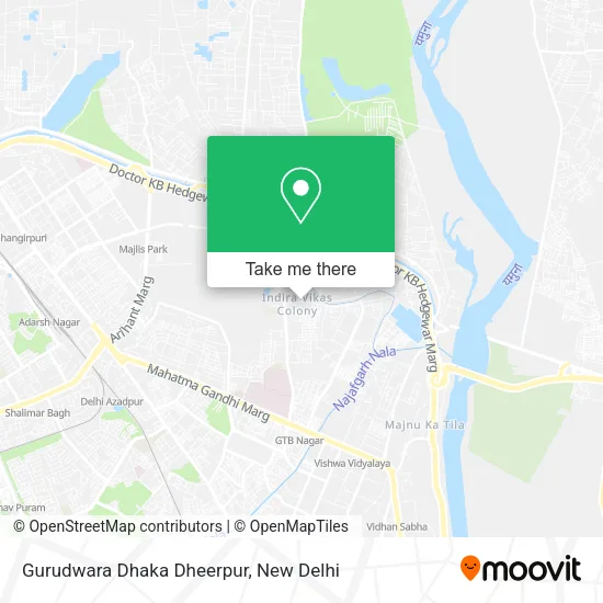 Gurudwara Dhaka Dheerpur map