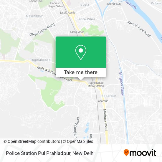 Police Station Pul Prahladpur map