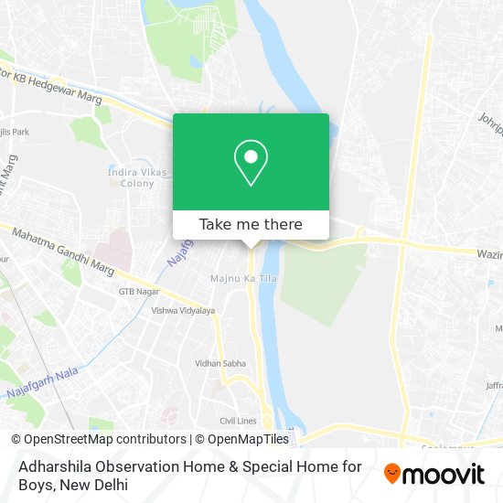 Adharshila Observation Home & Special Home for Boys map