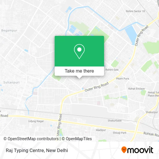 Raj Typing Centre map