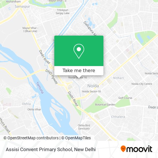 Assisi Convent Primary School map