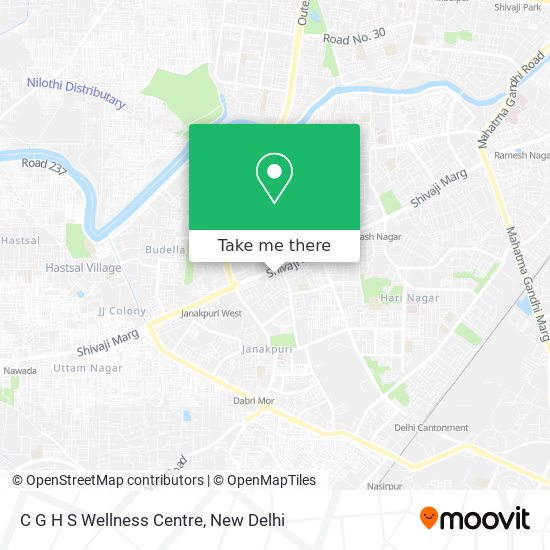 C G H S Wellness Centre map