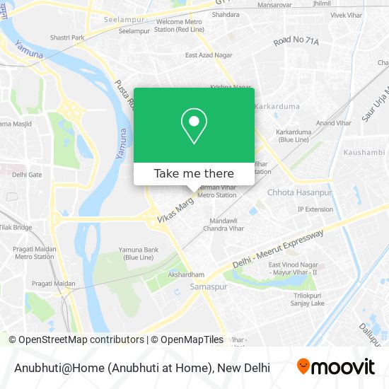Anubhuti@Home (Anubhuti at Home) map