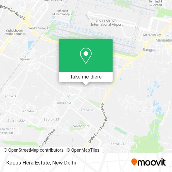 Kapas Hera Estate map