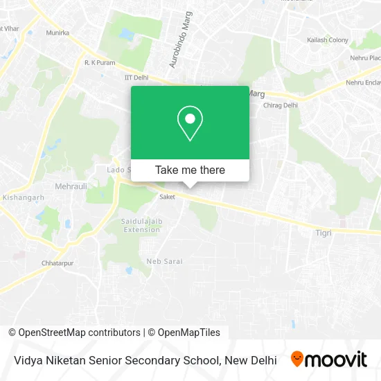 Vidya Niketan Senior Secondary School map