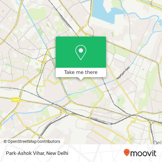 Park-Ashok Vihar map