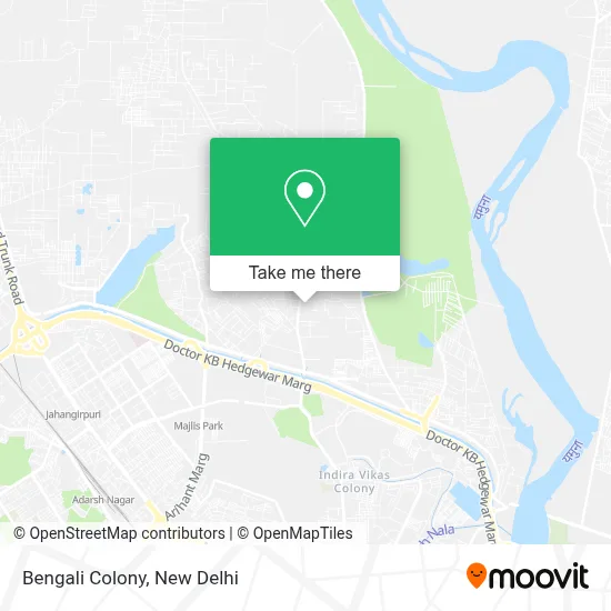 Bengali Colony map