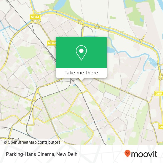 Parking-Hans Cinema map