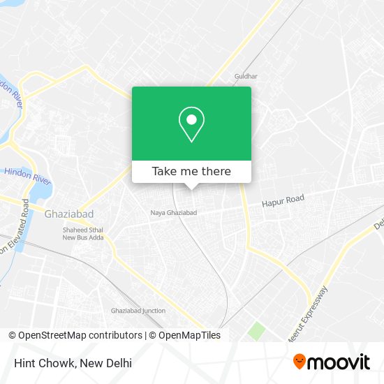 Hint Chowk map