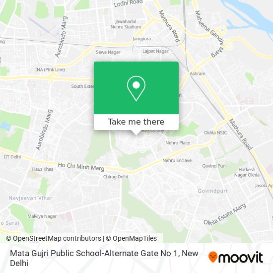 Mata Gujri Public School-Alternate Gate No 1 map