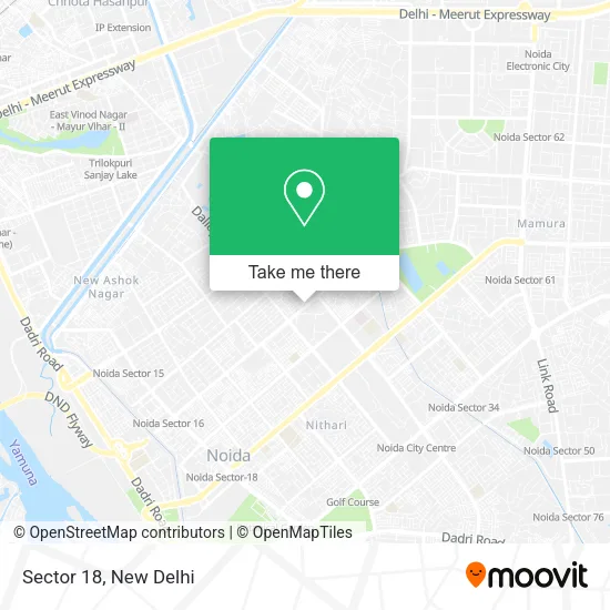 Sector 18 map
