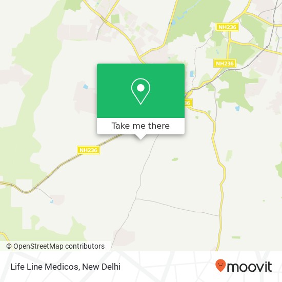Life Line Medicos map