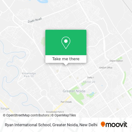 Ryan International School, Greater Noida map