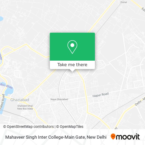 Mahaveer Singh Inter College-Main Gate map