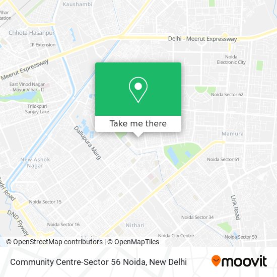 Community Centre-Sector 56 Noida map