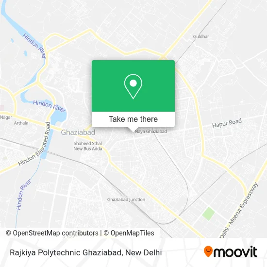 Rajkiya Polytechnic Ghaziabad map