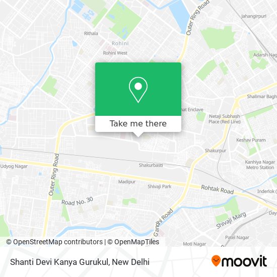 Shanti Devi Kanya Gurukul map