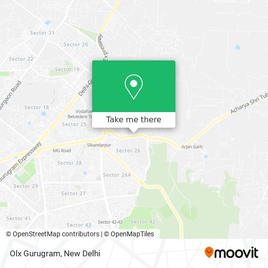 Olx Gurugram map