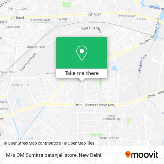 M/s OM Sumitra patanjali store map