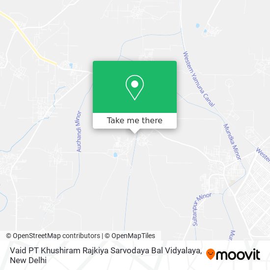 Vaid PT Khushiram Rajkiya Sarvodaya Bal Vidyalaya map