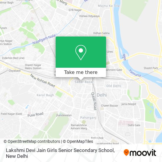 Lakshmi Devi Jain Girls Senior Secondary School map