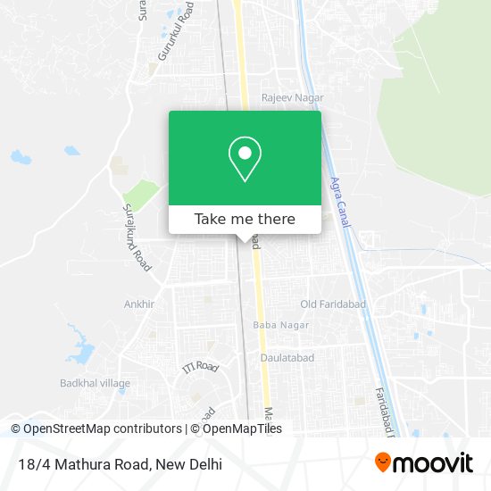 18/4 Mathura Road map