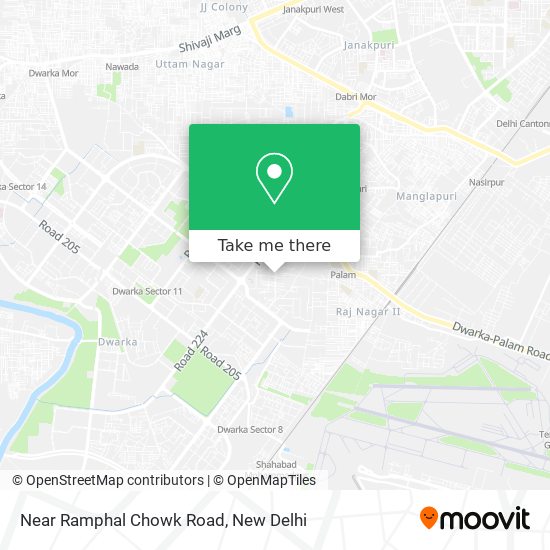 Near Ramphal Chowk Road map