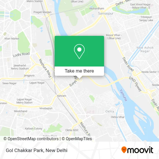 Gol Chakkar Park map