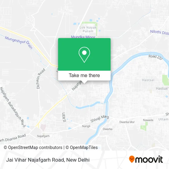 Jai Vihar Najafgarh Road map