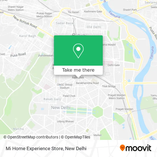 Mi Home Experience Store map