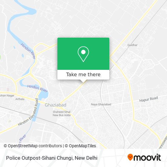Police Outpost-Sihani Chungi map