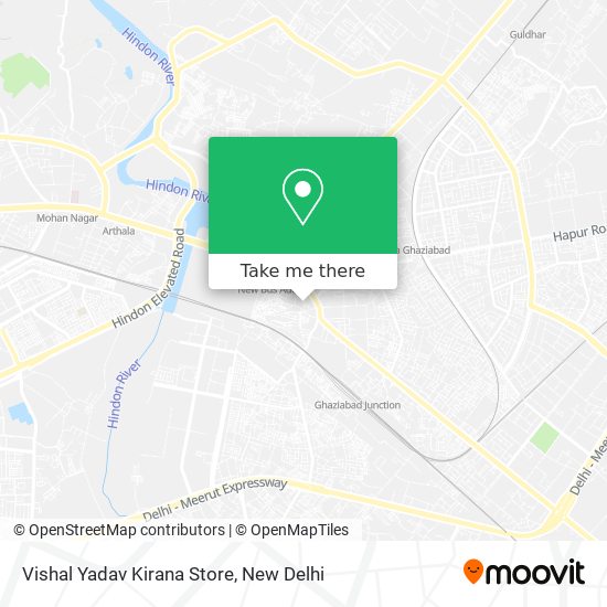 Vishal Yadav Kirana Store map