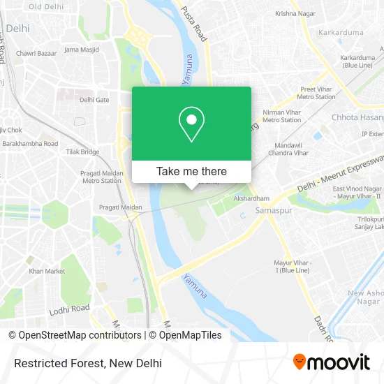 Restricted Forest map