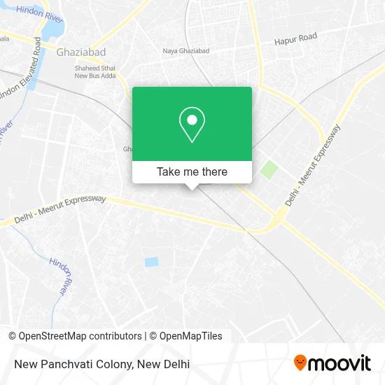 New Panchvati Colony map