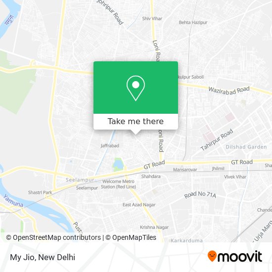 My Jio map