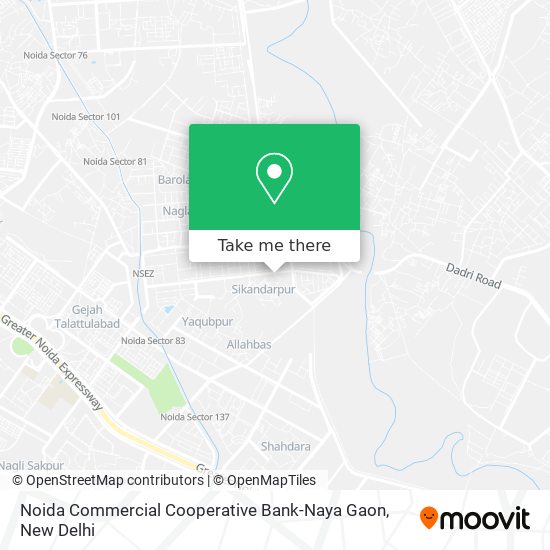 Noida Commercial Cooperative Bank-Naya Gaon map
