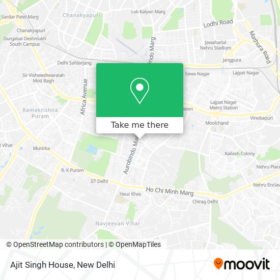 Ajit Singh House map